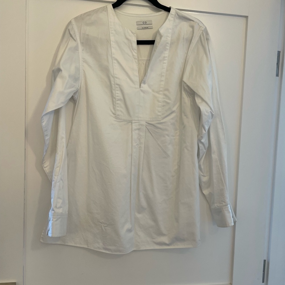 CO White Long Sleeve Top